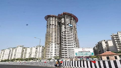 Supertech's twin tower