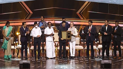 Chief Minister M K Stalin at the closing ceremony