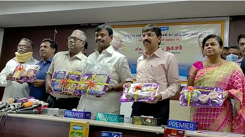 State Dairy Minister SM Nasar on Friday launched 10 new Aavin products, at Aavin Headquarters in Nandanam.