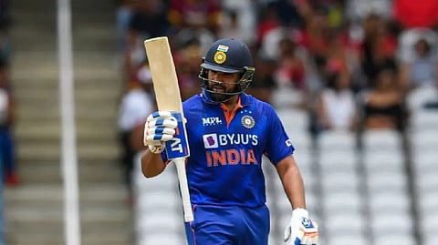 Indian skipper Rohit Sharma