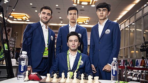 Uzbekistan?s young squad, led by teenager Abdusattorov and coached by seasoned GM Ivan Sokolov.