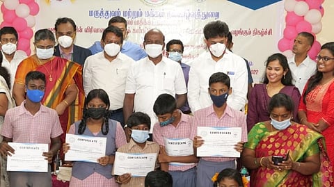 The insurance cards were handed to the inmates for treatment through IMH.