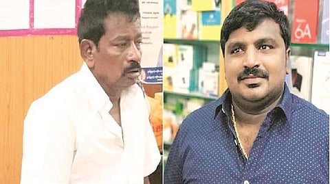 P Jeyaraj and his son J Bennix