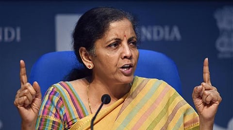 Finance Minister Nirmala Sitharaman