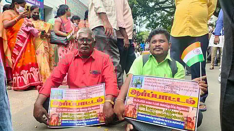 Tangedco employees resorted to a work boycott on Monday in protest against the Union government for tabling the Electricity Bill