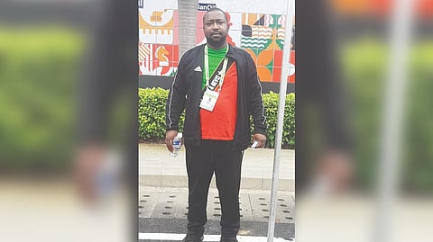 St. Kitts and Nevis Open team player Frank Gordon