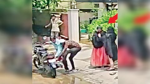 Screengrab from the video