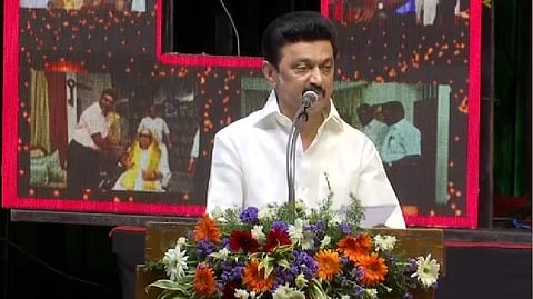 Chief Minister M K Stalin