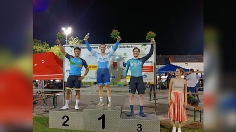 Men's Elite 200m Sprint race