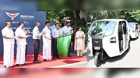 Stalin flags off e-autos manufactured by TI Clean Mobility