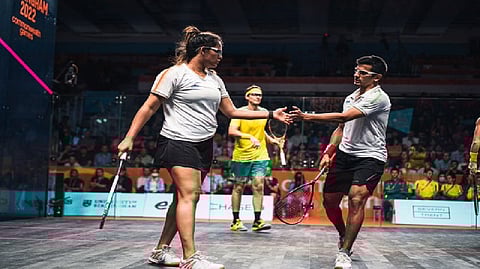 Dipika Pallikal and Saurav Ghosal