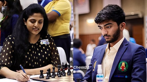 Harika Dronavalli; Gukesh D