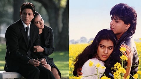 Kajol and SRK in 'Kuch Kuch Hota Hai' and My Name is Khan'