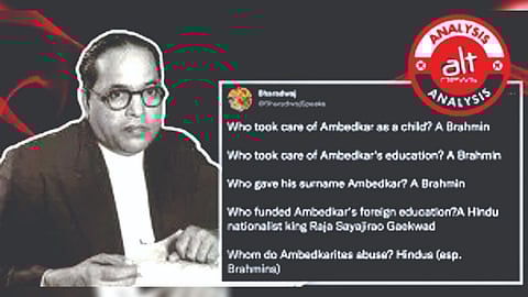 Screengrab of the tweet