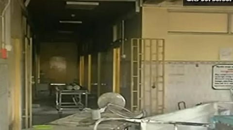 Fire broke out at a ward in RGGGH