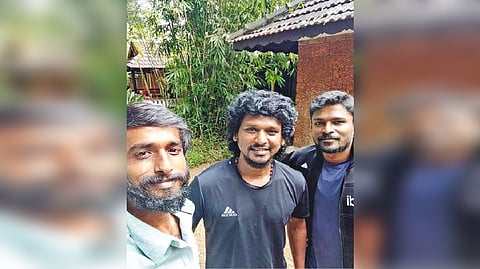 Lokesh Kanagaraj with Deeraj Vaidy