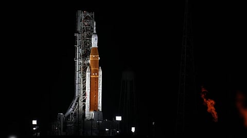 Launch director Charlie Blackwell-Thompson and her team also had to deal with a communication problem involving the Orion capsule.