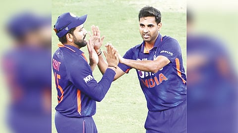 Bhuvneshwar Kumar bagged a four-wicket haul on Sunday