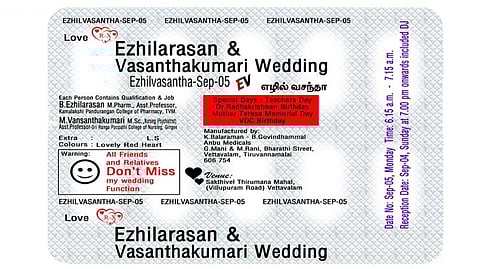 Picture of the tablet strip