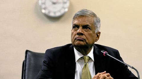 Sri Lankan President Ranil Wickremesinghe
