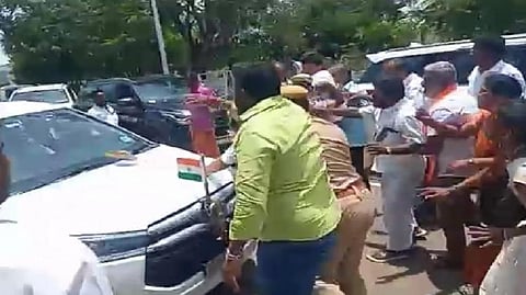 Screengrab from the video