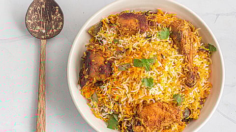 Beef biriyani stalls opened at food fest