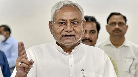 Bihar Chief Minister Nitish Kumar