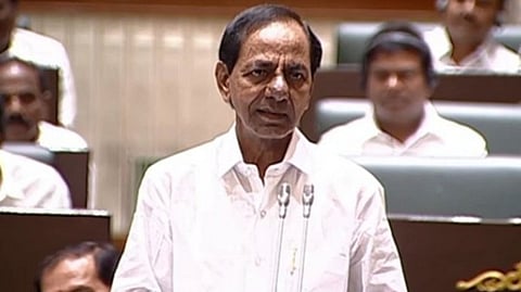 Telangana Chief Minister K Chandrashekar Rao