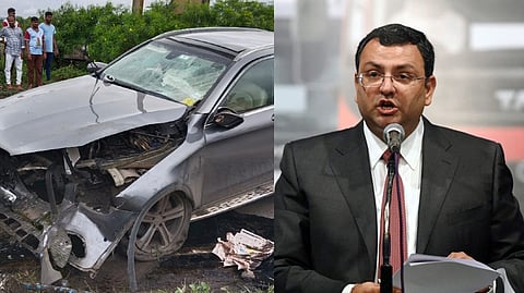 Visual from the spot; Cyrus Mistry