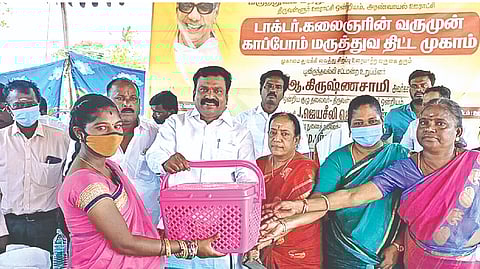 Special camp at Aranvoyal for pregnant women held