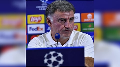 PSG coach Christophe Galtier