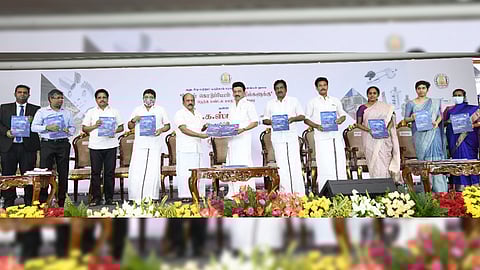 Chief Minister M K Stalin inaugurated new schemes for the growth of Micro, Small Medium Enterprises