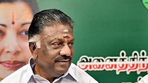 O Panneerselvam