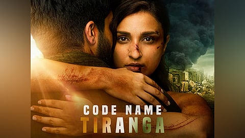 'Code Name Tiranga' poster look