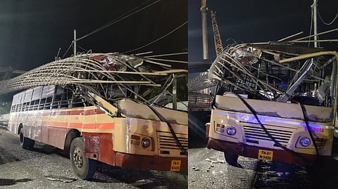 Visuals from the spot