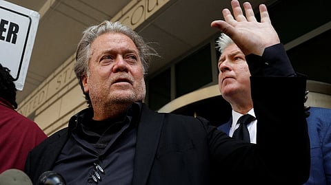 Donald Trump's former advisor Steve Bannon