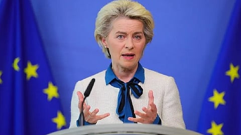 The European Commission President, Ursula von der Leyen