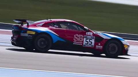 In Race 1, Akhil finished P7 along with his co-driver for a combined time of 1:00:07.596 over 30 laps.