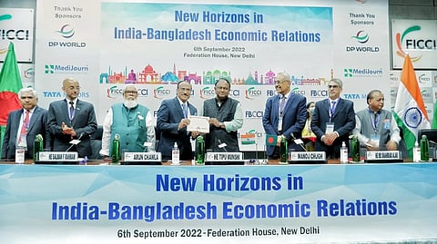 Addressing an event organised by industry body FICCI on India-Bangladesh economic relations