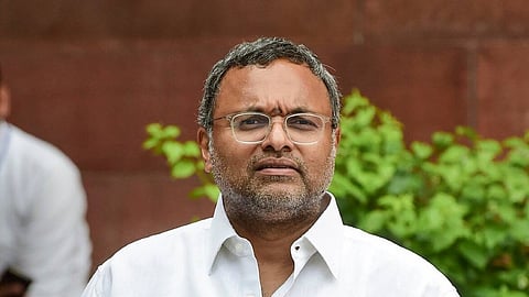 Congess MP Karti P Chidambaram