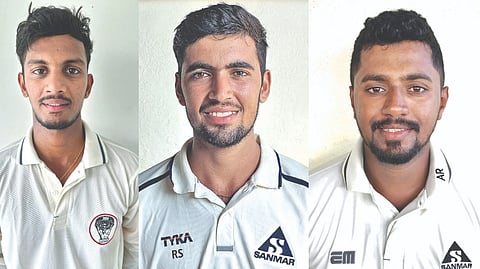 (L) Ajith Ram, Sachin Rathi and Atheeq ur Rahman