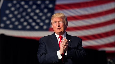 Former US President Donald Trump