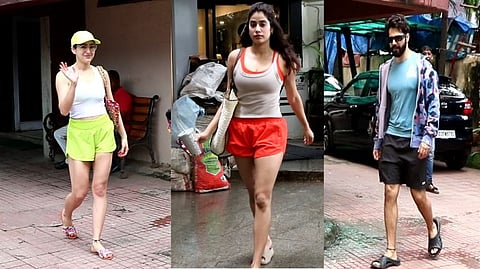 Sara Ali Khan, Janhvi Kapoor and Varun Dhawan