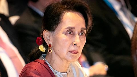 Aung San Suu Kyi, a Burmese politician