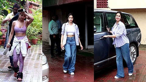 Janhvi Kapoor and Malaika Arora