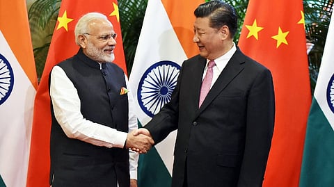 PM Modi with Chinese President Xi Jinping