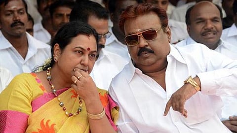 Premalatha Vijayakant & Vijayakant
