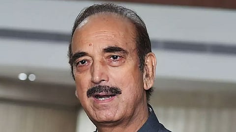 former Jammu and Kashmir Chief Minister Ghulam Nabi Azad