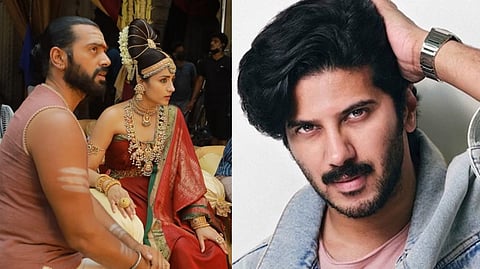 Ashwin Kakumanu and Trisha in Mani Ratnam's PS-1;  Dulquer Salmaan