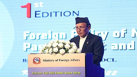 Nepal Foreign Minister Dr. Narayan Khadka